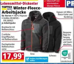 Norma TOPTEX Winter-Fleece- Arbeitsjacke Angebot