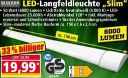 Norma LED-Langfeldleuchte Slim Angebot