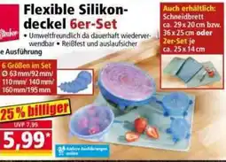 Norma Flexible Silikon- deckel 6er-Set Angebot