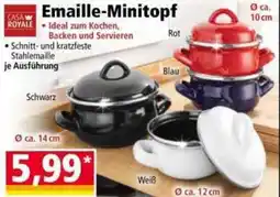 Norma Emaille-Minitopf Angebot