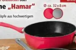 Norma Aluguss-Topf mit Glasdeckel oder ROYALE Hochrand-Pfanne Hamar Angebot