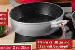 Norma Aluguss-Topf mit Glasdeckel oder ROYALE Hochrand-Pfanne Hamar Angebot