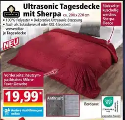 Norma Ultrasonic Tagesdecke mit Sherpa Angebot
