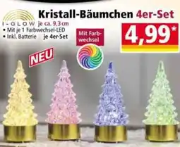 Norma Kristall-Bäumchen 4er-Set Angebot
