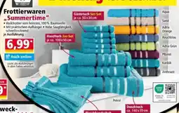 Norma Frottierwaren Summertime Angebot
