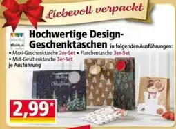 Norma Hochwertige Design- Geschenktaschen Angebot