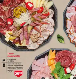 MPreis Tiroler Jausenplatte Angebot