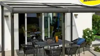 Bauhaus Cabrio-Pavillon Sera Angebot