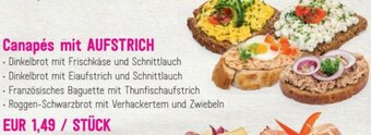 Sutterlüty Canapés Mit Aufstrich Angebot