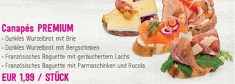 Sutterlüty Canapés Premium Angebot