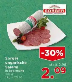Unimarkt Sorger ungarische Salami in Bedienung Angebot