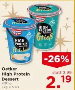 Unimarkt Oetker high protein dessert Angebot