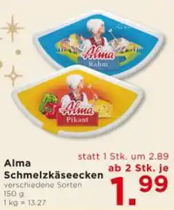 Unimarkt Alma schmelzkäseecken Angebot