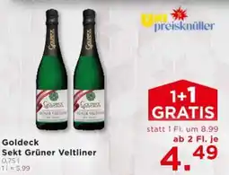 Unimarkt Goldeck Sekt Grüner Veltliner Angebot