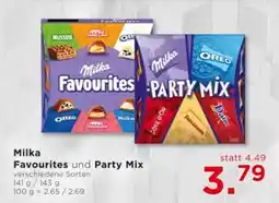 Unimarkt Milka favourites party mix Angebot