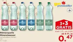 Unimarkt Römerquelle Mineralwasser Angebot