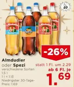 Unimarkt Almdudler spezi Angebot