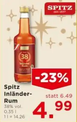 Unimarkt Spitz Inländer- Rum Angebot