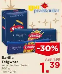 Unimarkt Barilla Teigware Angebot