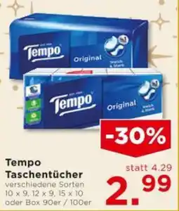 Unimarkt Tempo Taschentücher Angebot