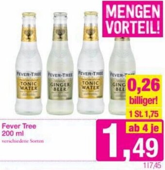 Sutterlüty Fever Tree 200ml Angebot