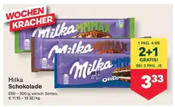 MPreis MILKA SCHOKOLADE Angebot
