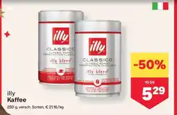 MPreis illy Kaffee Angebot