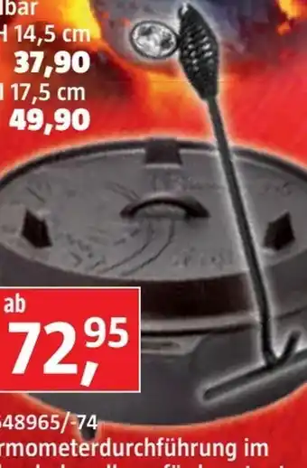 Bauhaus Gusseisen Feuertopf Angebot