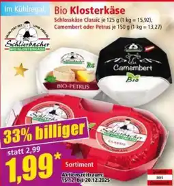 Norma Bio Klosterkäse Angebot