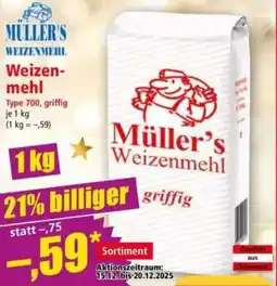 Norma Weizenmehl Angebot