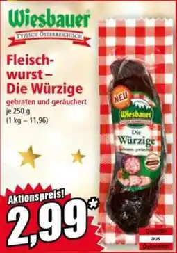Norma Fleisch- wurst- Die Würzige Angebot