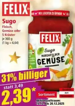 Norma Sugo Angebot