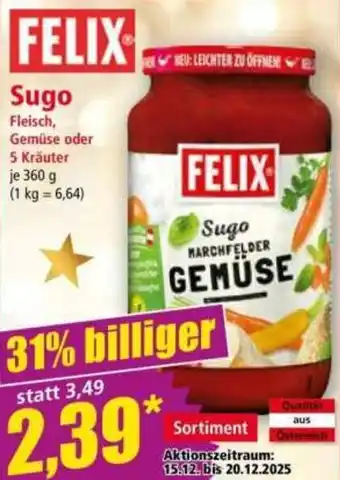 Norma Sugo Angebot