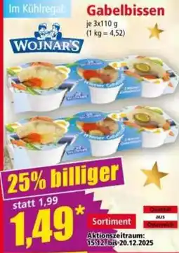 Norma Gabelbissen Angebot