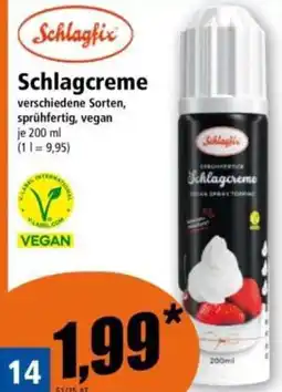 Norma Schlagcreme Angebot