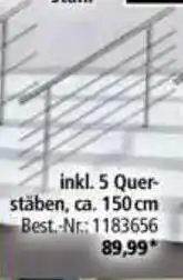 Norma inkl. 5 Quer stäben, Angebot