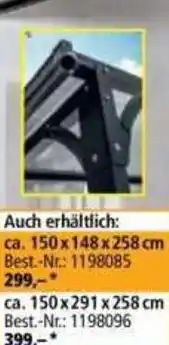 Norma Haustür-Vordach Angebot