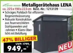 Norma Metallgerätehaus LENA Angebot