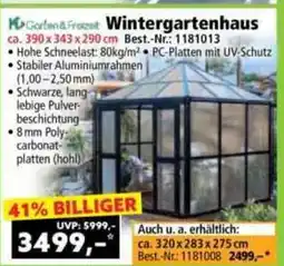 Norma Wintergartenhaus Angebot