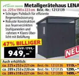 Norma Metallgerätehaus LENA Angebot