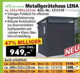 Norma Metallgerätehaus LENA Angebot