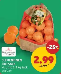 PENNY Clementinen jutesack Angebot