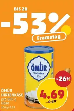 PENNY Ömür hirtenkäse Angebot