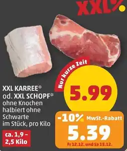 PENNY Xxl karree od. xxl schopf Angebot
