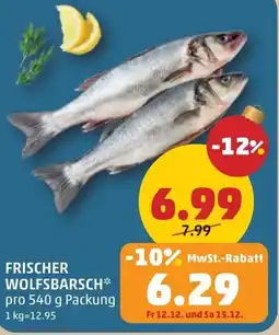 PENNY Frischer wolfsbarsch Angebot