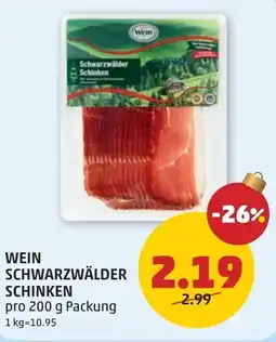 PENNY Wein schwarzwälde schinken Angebot