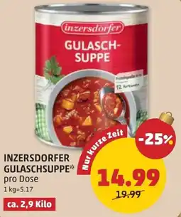 PENNY Inzersdorfer gulaschsuppe Angebot