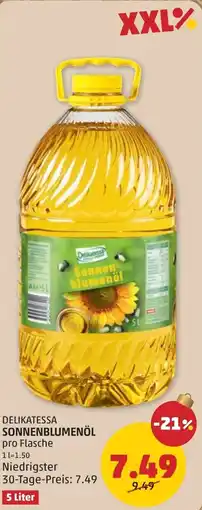 PENNY Delikatessa sonnenblumenöl Angebot