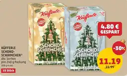 PENNY Küfferle schoko- schirmchen Angebot