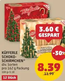 PENNY Küfferle schoko- schirmchen Angebot